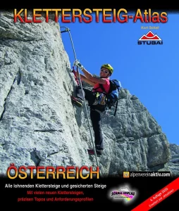 Klettersteig-Atlas Österreich (6. Auflage); Bookcover 2020