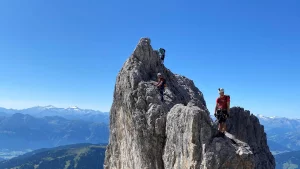 Via ferrata Königsjodler - Klettersteig - Hochkönig, Salzburg, Austria