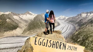 EGGISHORN 2927m - Via Ferrata - Aletsch glacier - Märjelensee