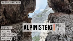 Der Alpinisteig - tolles Erlebnis in Südtirol
