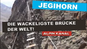 Der Klettersteig am walliser Jegihorn, eine echte Herausforderung!